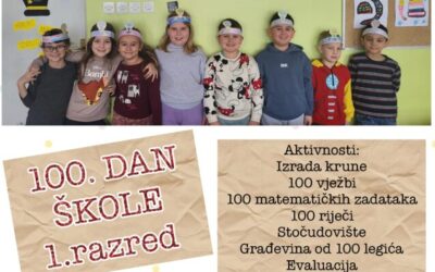 100. dan u školi, 1.a razred MŠ Podgorač