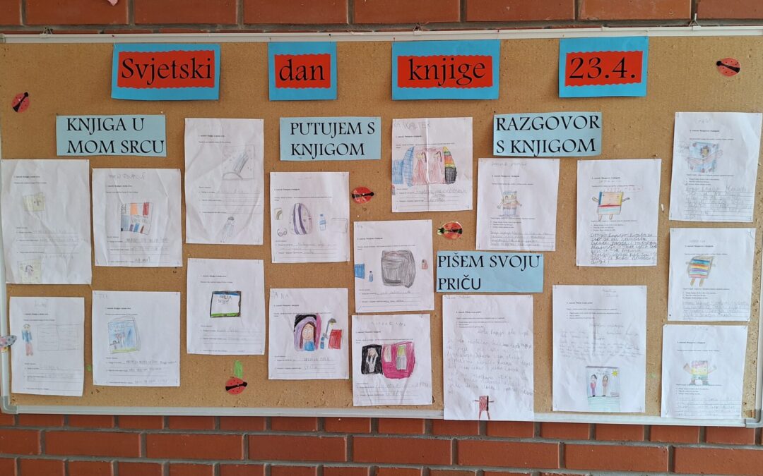 Obilježavanje Svjetskog dana knjige u PŠ Budimci i Stipanovci