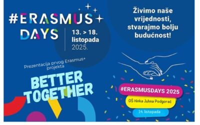 Prvi Dani Erasmusa u OŠ Hinka Juhna Podgorač