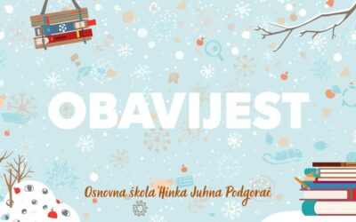 Obavijest o početku drugog polugodišta