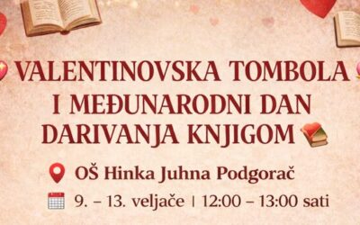 Valentinovska tombola i Međunarodni dan darivanja knjigom